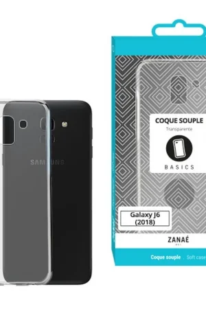 Produit De Marque Coque Softgel pour Samsung Galaxy J6 (2018) - Transparent