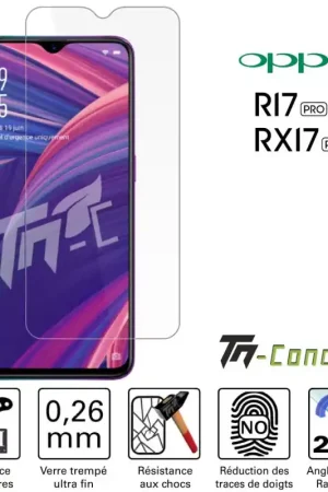 Oppo R17 Pro - Verre trempé TM-Concept® - Gamme Standard Premium Offre Du Jour