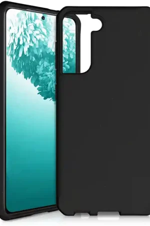 Coque Renforcée Samsung G S21+ 5G Feronia Bio Terra Noire Itskins Jusqu’à Épuisement Des Stocks