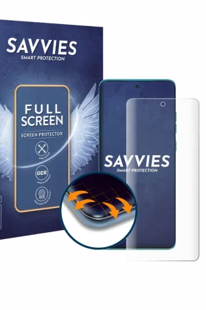 4 Pièces Savvies Full-Screen Protection Ecran pour Motorola Edge 60 Nouveauté