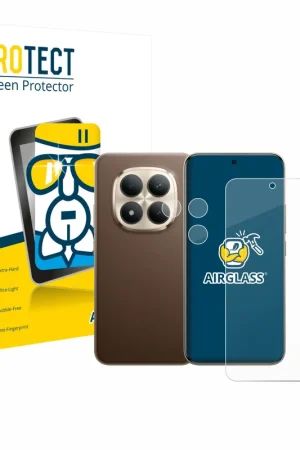 BROTECT AirGlass Protection d'écran en verre pour Xiaomi Redmi Note 15 Pro Plus 5G (Avant+Caméra) Super Prix