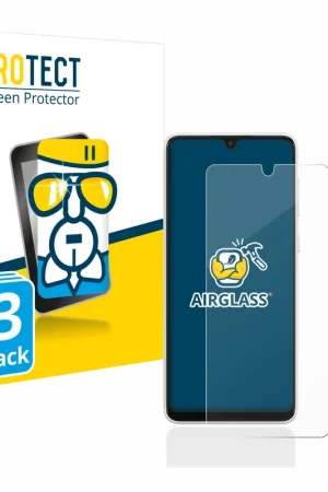 Petit Prix 3 Pièces BROTECT AirGlass Protection d'écran en verre pour Samsung Galaxy A33 5G