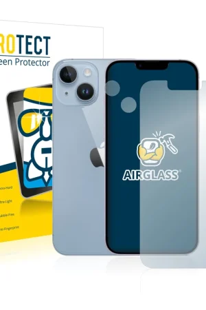 Acheter Direct BROTECT AirGlass Protection d'écran en verre pour Apple iPhone 14 (Avant+Caméra)