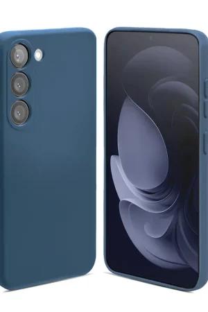 Top Vente ShieldCase Coque en silicone Samsung Galaxy A55 (bleu foncé)