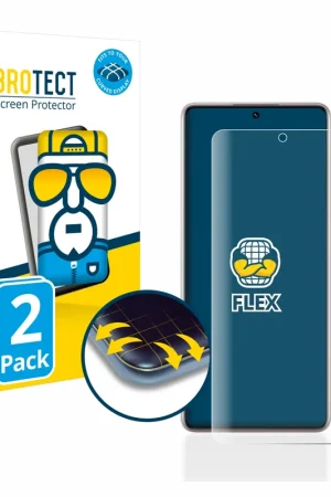 Offre Spéciale 2 Pièces BROTECT Flex Full-Cover film de protection pour Xiaomi Redmi Note 12 Pro 5G