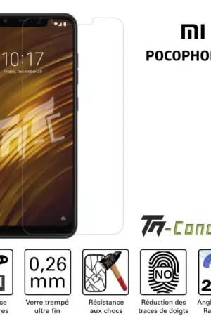 Produit De Marque Xiaomi Pocophone F1 - Verre trempé TM-Concept® - Gamme Standard Premium