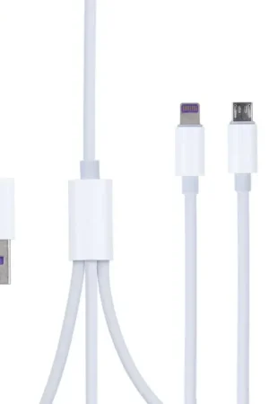 Câble 3 en 1 Micro USB, USB Type C, Lightning vers USB Petit Prix