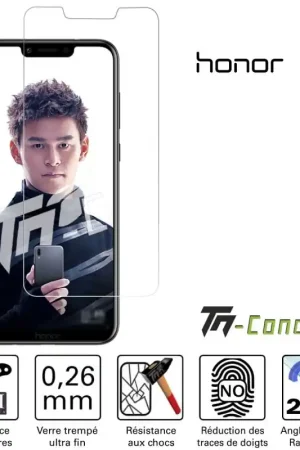 Huawei Honor Play - Verre trempé TM-Concept® - Gamme Standard Premium Offre Limitée