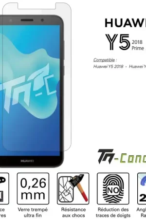 Huawei Y5 2018 / Y5 Prime 2018 - Verre trempé TM-Concept® - Gamme Standard Premium Marque
