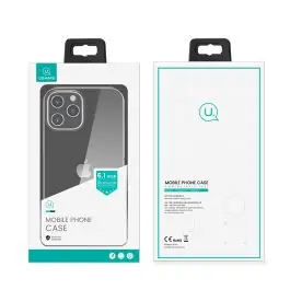 Prix Choc Coque Slim Usams Primary Series iPhone 12 Pro Transparent