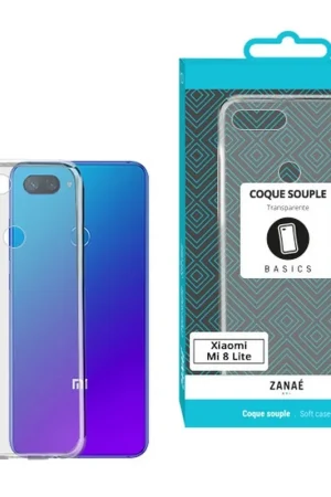 Seulement Aujourd’hui Coque Softgel pour Xiaomi Mi 8 Lite Transparent