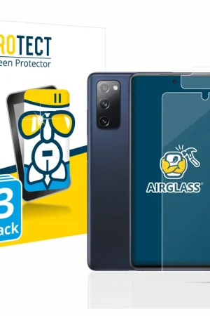 3 Pièces BROTECT AirGlass Protection d'écran en verre pour Samsung Galaxy S20 FE (Avant+Caméra) Promotion