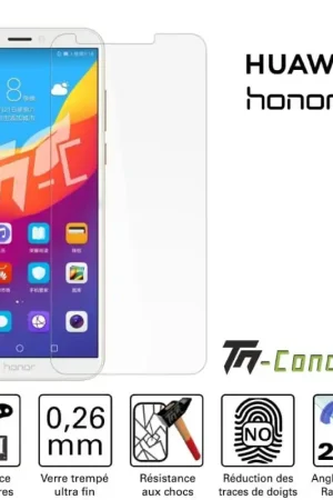 Dernière Chance Huawei Honor 7C - Verre trempé TM-Concept® - Gamme Standard Premium