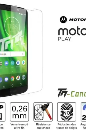 Motorola Moto G6 Play - Verre trempé TM-Concept® - Gamme Standard Premium Dernier Modèle