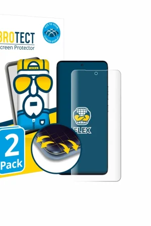 Bon Marché 2 Pièces BROTECT Flex Full-Cover film de protection pour Motorola Edge 50 Fusion