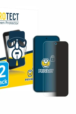 2 Pièces BROTECT Protecteur d'écran Privacy Clear pour Google Pixel 9 Expédié Aujourd’hui