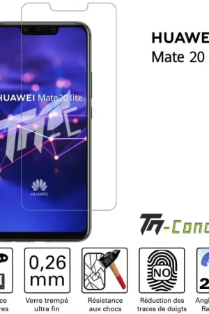 Huawei Mate 20 Lite - Verre trempé TM-Concept® - Gamme Standard Premium Meilleur Choix