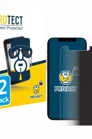 2 Pièces BROTECT Protecteur d'écran Privacy Clear pour Apple iPhone 12 mini Meilleur Prix