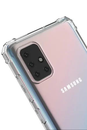 Vente Directe Ceezs Coque Samsung Galaxy A71 antichoc (transparent)