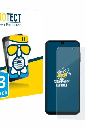 Dernier Modèle 3 Pièces BROTECT AirGlass Matte Protection d'écran en verre mat pour Samsung Galaxy A17 5G