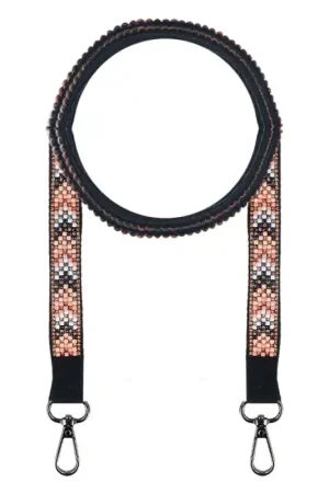 Lanyard perlé ethnique - Cordon pour téléphone et sac Remise