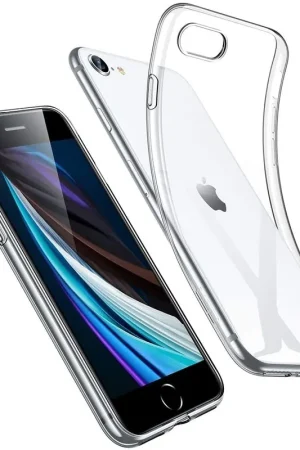 Ceezs Coque iPhone SE 2022 TPU (transparent) Paiement Sécurisé