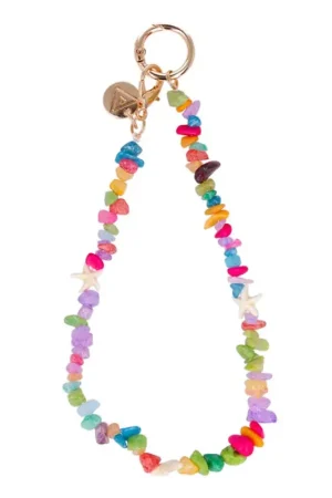 Bracelet de pierres colorées pour téléphone Must-Have