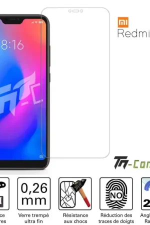 Xiaomi Redmi 6 Pro - Verre trempé TM-Concept® - Gamme Standard Premium Quantité Limitée