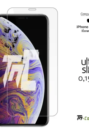 Apple iPhone XS Max - Verre trempé Ultra Slim 0,15 mm - TM-Concept® Acheter En Ligne