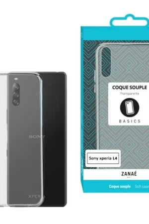 Vente Flash Coque Softgel Transparente pour Sony Xperia L4