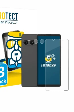 3 Pièces BROTECT AirGlass Protection d'écran en verre pour Sony Xperia 10 VII (Avant+Caméra) Marque