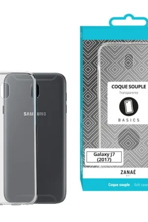 Solde Coque Softgel Transparent pour Galaxy J7 (2017)