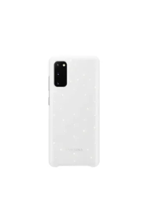 Livraison Gratuite Coque Samsung G S20 avec affichage LED Blanche Samsung