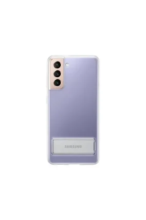Promotion Saisonnière Coque Samsung G S21 5G Fonction stand Transparente Samsung