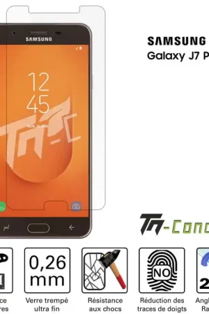 Samsung Galaxy J7 Prime 2 - Verre trempé TM-Concept® - Gamme Standard Premium Meilleur Prix