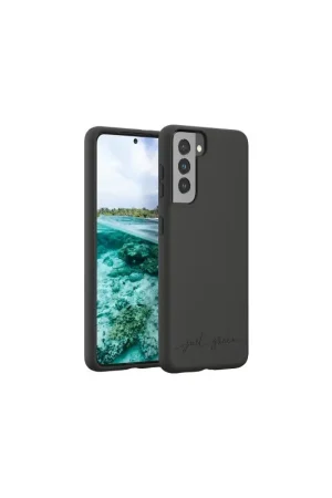 Paiement Sécurisé Coque Samsung G S21 5G Noire Just Green