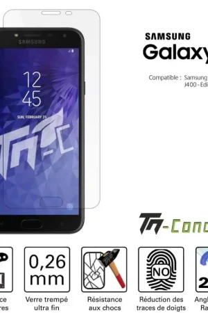 Populaire Samsung Galaxy J4 (2018) - Verre trempé TM-Concept® - Gamme Standard Premium