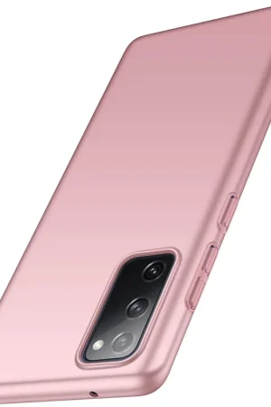 Réduction ShieldCase Coque silicone fine Samsung Galaxy S20 FE (rose)