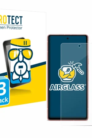 Acheter En Ligne 3 Pièces BROTECT AirGlass Protection d'écran en verre pour Google Pixel 7a