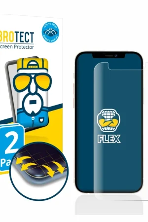 Meilleur Choix 2 Pièces BROTECT Flex Full-Cover film de protection pour Apple iPhone 12 mini