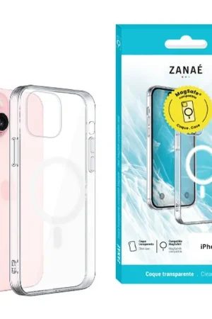 Promotion Coque Transparent Compatible MagSafe pour iPhone 15