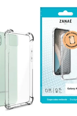 Authentique Coque Transparent Renforcée pour Galaxy A22 5G