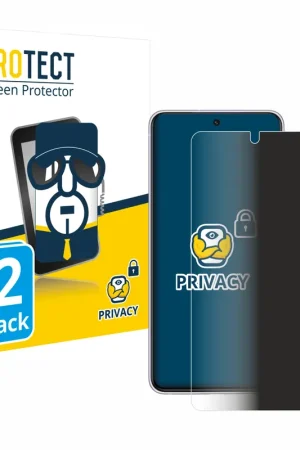 2 Pièces BROTECT Protecteur d'écran Privacy Clear pour Samsung Galaxy S21 FE 5G Commander Vite
