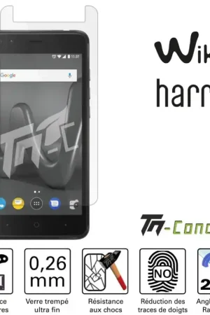 Wiko Harry - Vitre de Protection Standard Premium - TM-Concept® - Verre trempé Promotion Saisonnière