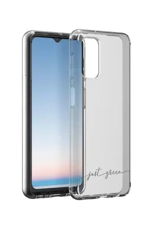 Coque Samsung Galaxy A32 5G Transparente Just Green Certifié