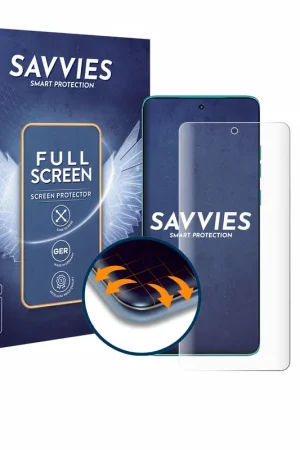 4 Pièces Savvies Full-Screen Protection Ecran pour Motorola Edge 60 Fusion Quantité Limitée