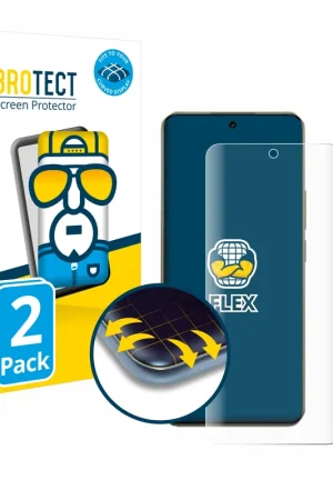 2 Pièces BROTECT Flex Full-Cover film de protection pour realme 14 Pro Plus Meilleur Choix