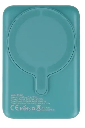 Seulement Aujourd’hui PowerBank Couleur Compatible avec Magsafe 5000 mAh