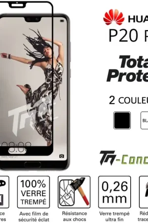 Expédition Rapide Huawei P20 Pro - Vitre de Protection - Total Protect - TM-Concept® - Verre trempé