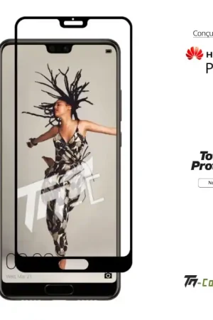 Huawei P20 - Vitre de Protection - Total Protect - TM-Concept® - Verre trempé Livraison Gratuite